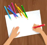 colored pencils