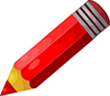 red pencil